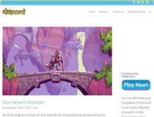 Tablet Screenshot of dizzywood.com